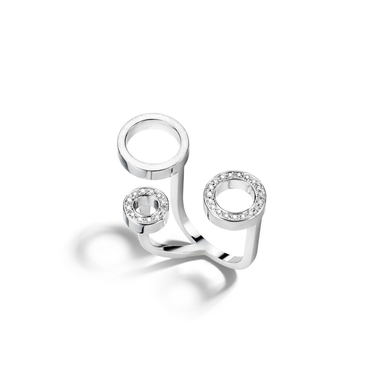 gioielli geometrici anello diamanti torino